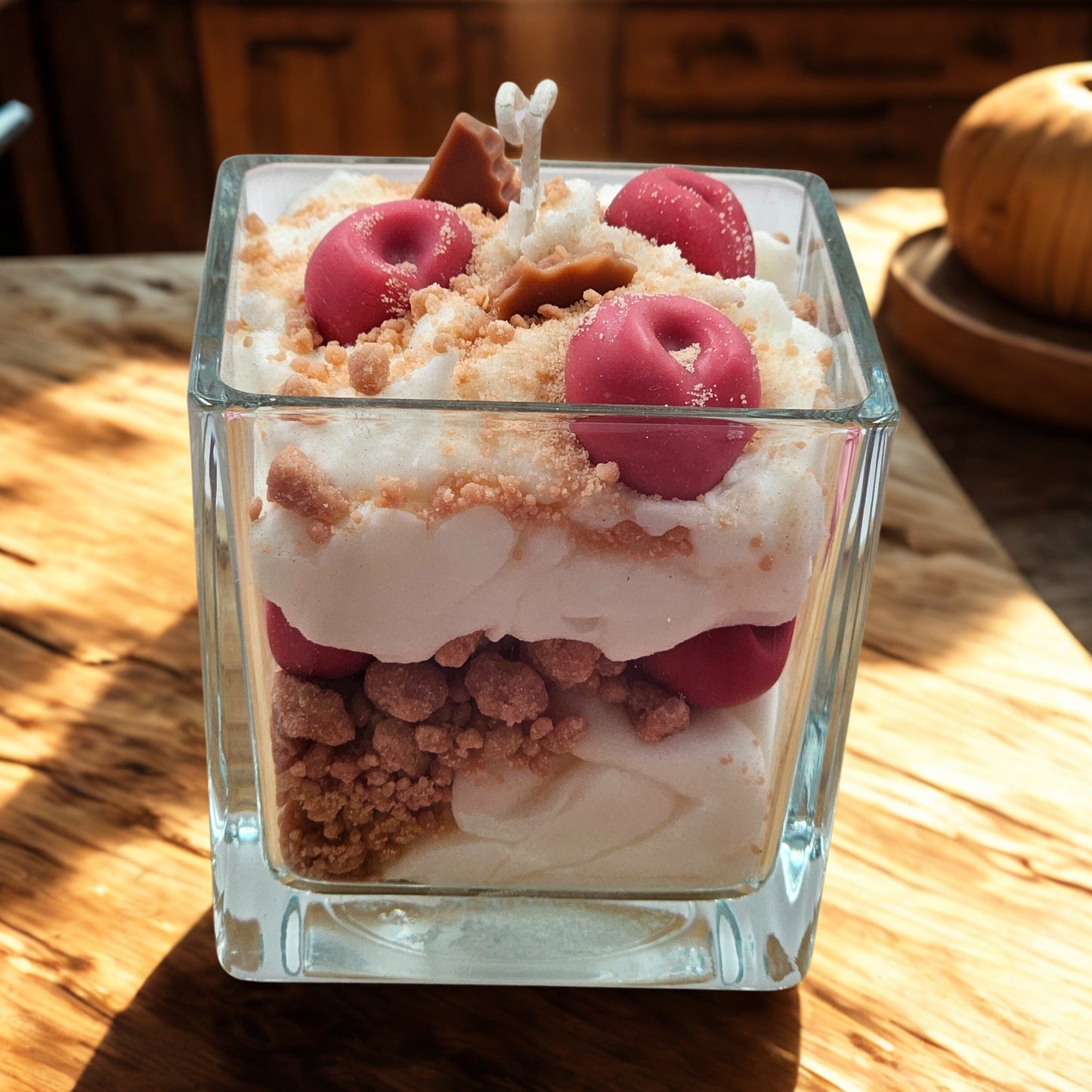 Kirsch Dessertkerze