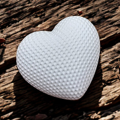 Handgegossene Keraflott Herzen – Dekoration & Geschenkidee im feinen karierten Muster (3 Größen)