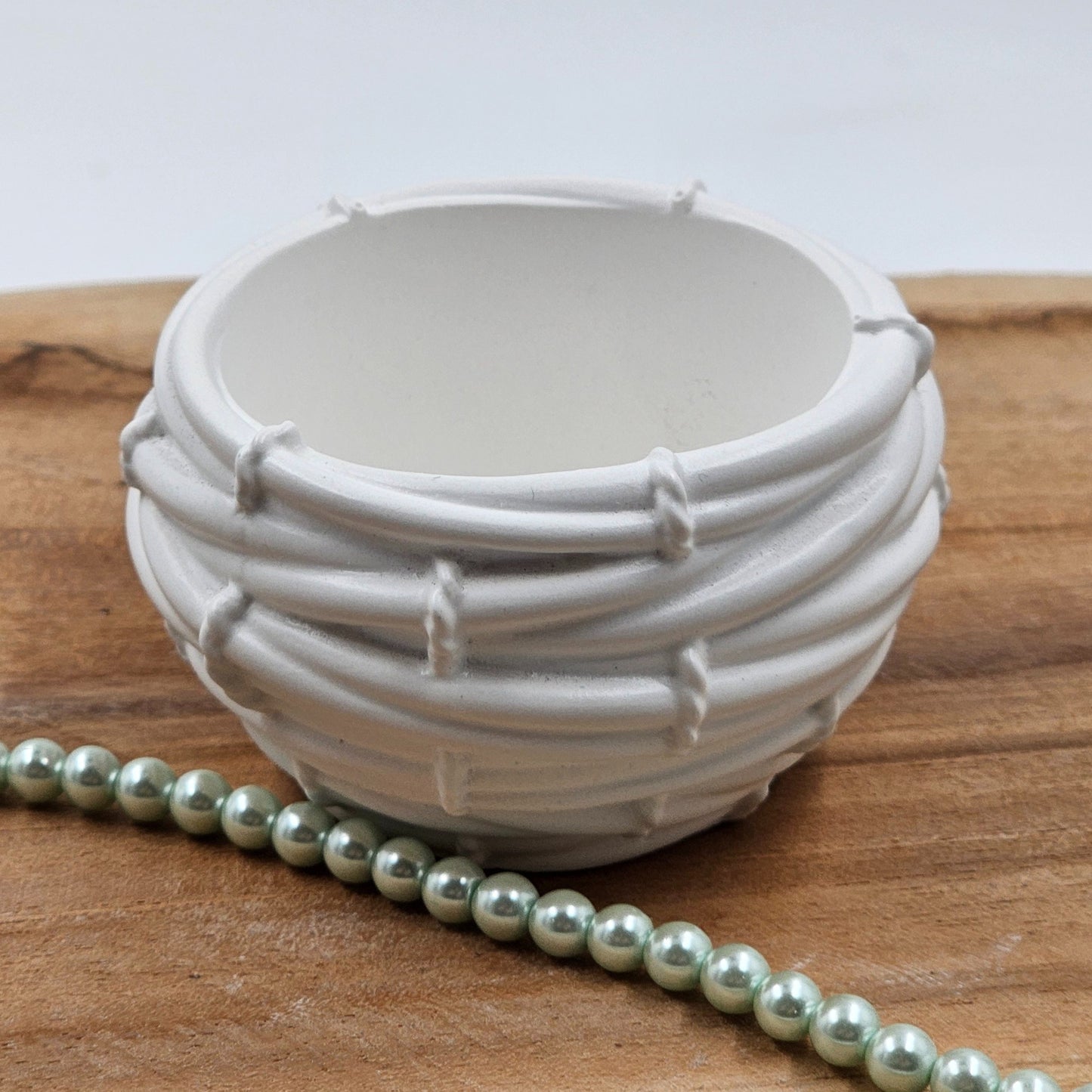 Korb Keraflott Schale – Handgegossene Schmuckschale