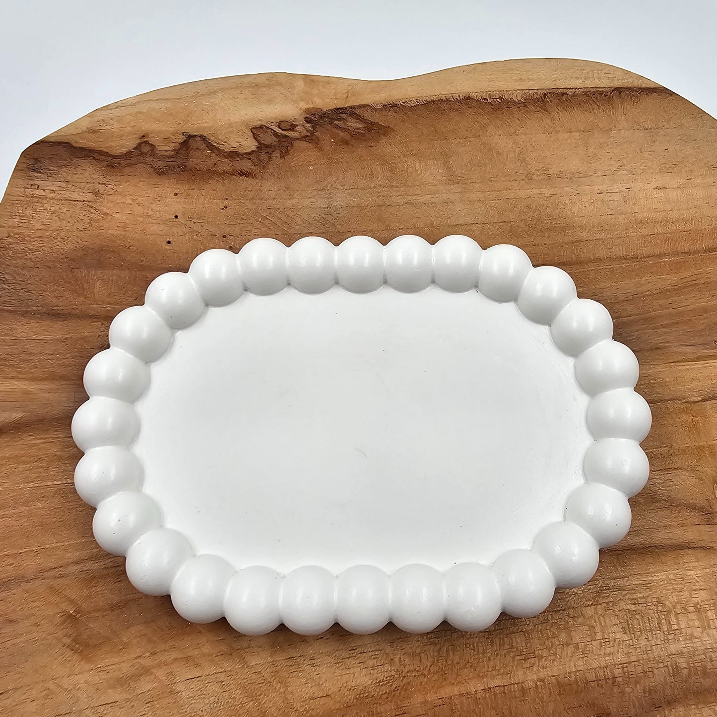 Handgegossenes Bubble Tablett - Schmuck- & Dekoablage