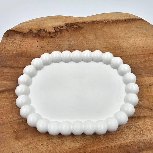 Handgegossenes Bubble Tablett - Schmuck- & Dekoablage