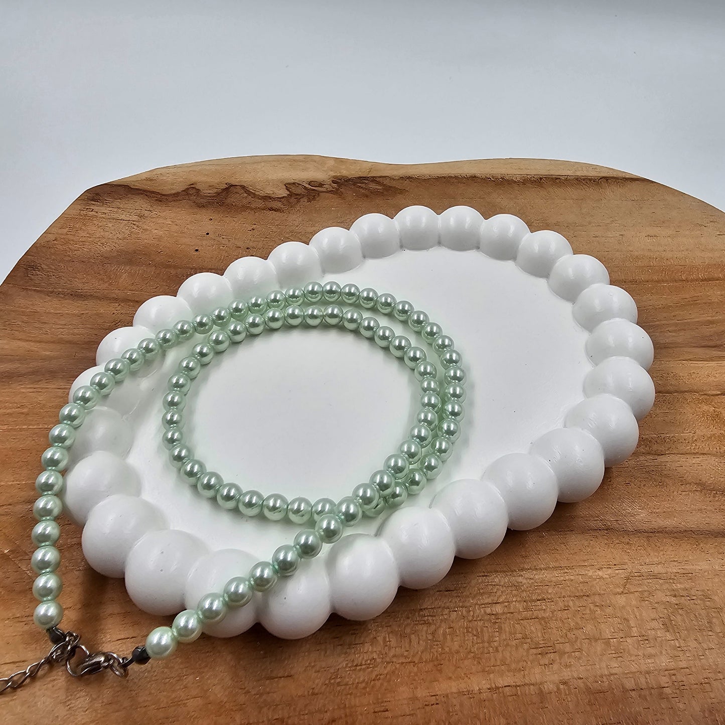 Handgegossenes Bubble Tablett - Schmuck- & Dekoablage