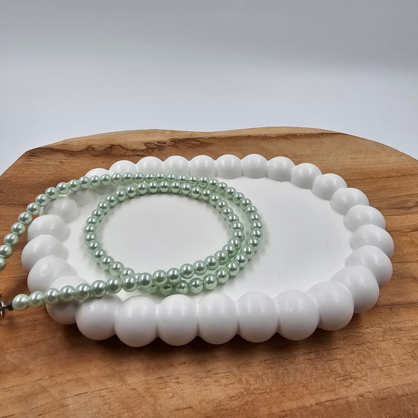 Handgegossenes Bubble Tablett - Schmuck- & Dekoablage