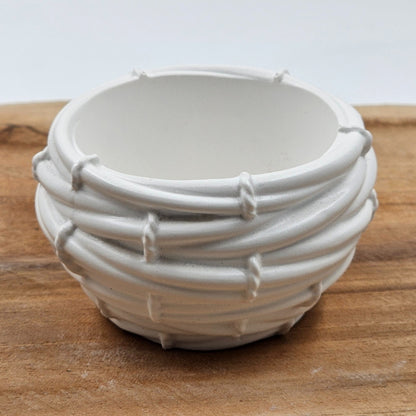 Korb Keraflott Schale – Handgegossene Schmuckschale