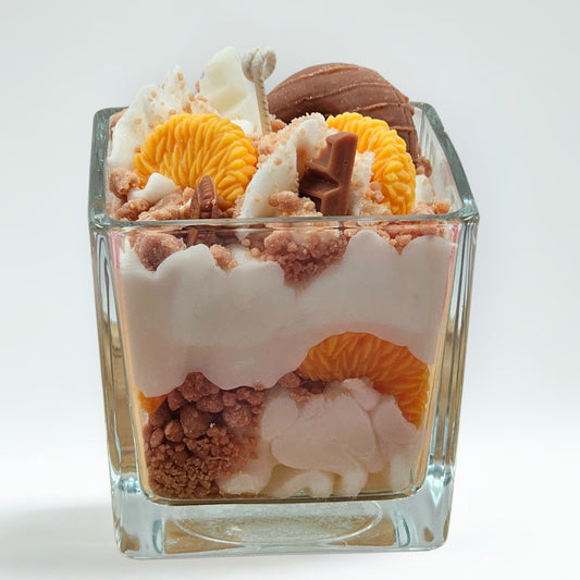 Mandarinen Dessertkerze