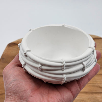 Korb Keraflott Schale – Handgegossene Schmuckschale